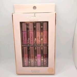 Manna Kadar Lip‎ Library II 8pc Liquid Lip Stain Set Hydrating Makeup Kit
